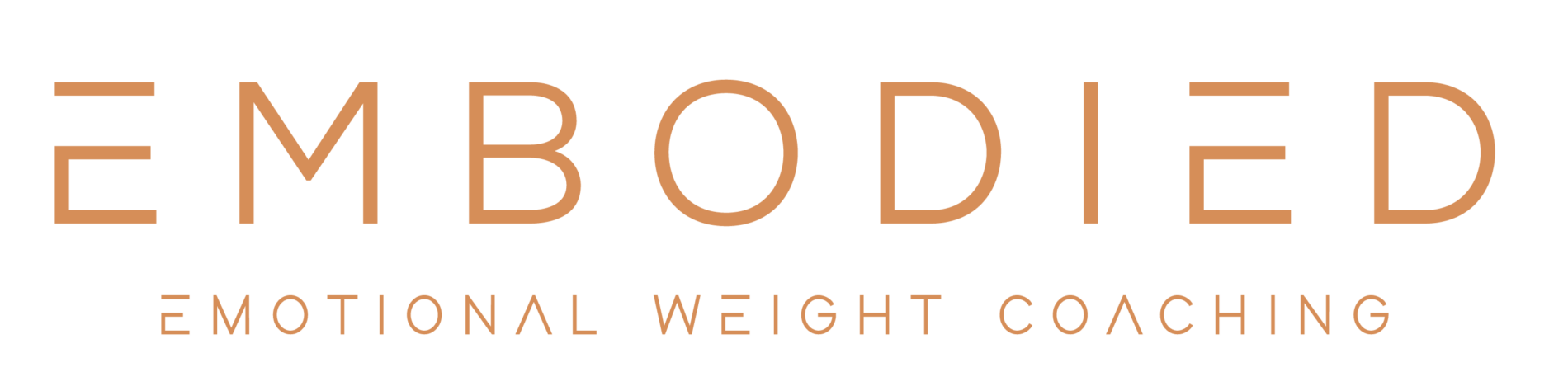 PNG-02-bronze Embodied - Emotional Weight Coaching Logo