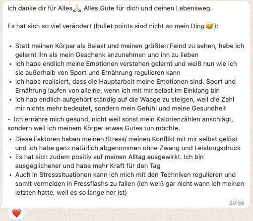 abnehmcoach-erfolg-4 Whatsapp Nachricht mit Abnehm-Erfolgen